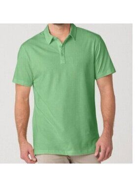 NWT Swet Tailor Men's Pistachio Green All In Polo Swet Polo Size XXL